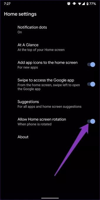 5-20 أفضل 7 طرق لإصلاح عدم عمل دوران الشاشة على Android
