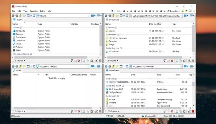 6-4 أفضل 4 مستكشفات للملفات مع علامات التبويب لـ Windows 10