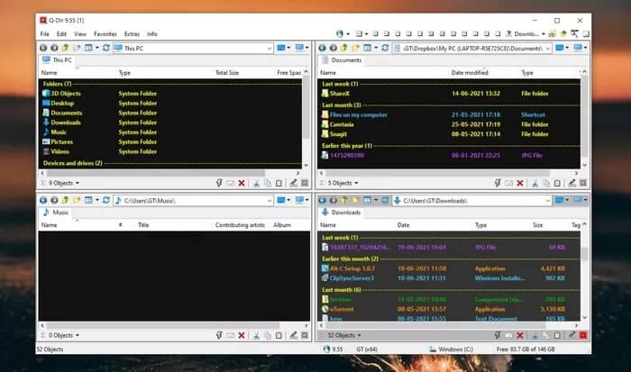 7-4 أفضل 4 مستكشفات للملفات مع علامات التبويب لـ Windows 10