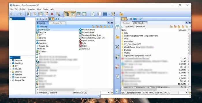 8-5 أفضل 4 مستكشفات للملفات مع علامات التبويب لـ Windows 10