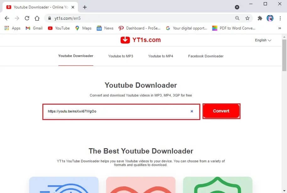 Click-on-Convert كيفية تحميل مقاطع فيديو YouTube على الكمبيوتر المحمول / الكمبيوتر الشخصي