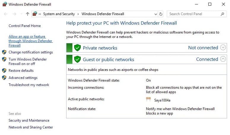 كيفية حظر أو إلغاء حظر البرامج في جدار حماية Windows Defender - %categories