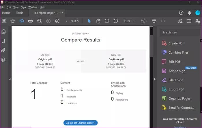 Compare-Two-PDF-Files-Side-by-Side-2_935adec67b324b146ff212ec4c69054f أفضل 5 طرق لمقارنة ملفات PDF جنبًا إلى جنب