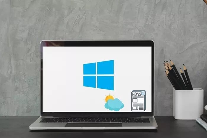 Disable-Enable-News-and-Interests-Taskbar-Widget-in-Windows-10_935adec67b324b146ff212ec4c69054f كيفية تعطيل أو تمكين أداة الأخبار والاهتمامات في شريط مهام على Windows 10