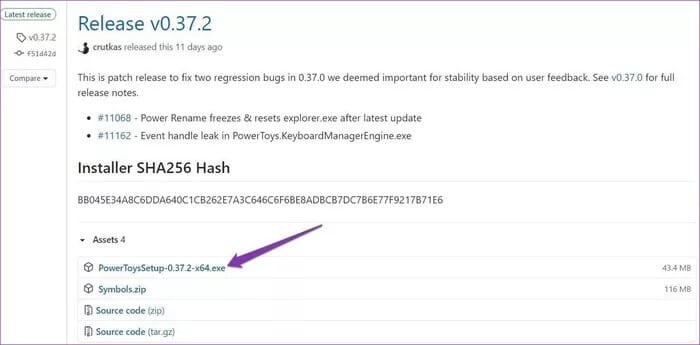 Download-PowerToys-from-GitHub_2021-06-14-143120_935adec67b324b146ff212ec4c69054f كيفية إعادة تعيين المفاتيح والاختصارات على Windows 10