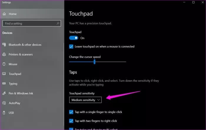 Fix-Mouse-Cursor-Moving-on-Its-Own-in-Windows-10-3_935adec67b324b146ff212ec4c69054f أفضل 10 طرق لإصلاح تحرك مؤشر الماوس بمفرده في Windows 10