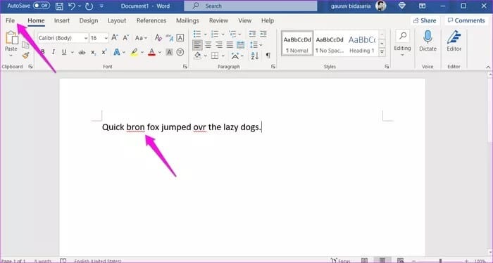 Fixes-for-Spell-Check-Is-Not-Working-in-Microsoft-Word-1_935adec67b324b146ff212ec4c69054f أفضل 9 إصلاحات للتدقيق الإملائي لا تعمل في Microsoft Word