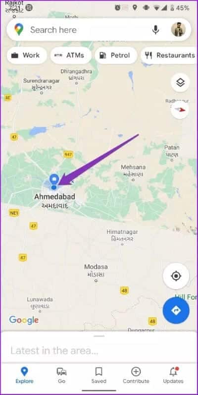Google-Maps_40dd5eab97016030a3870d712fd9ef0f أفضل 7 طرق لإصلاح عدم ظهور الطريق على Google Maps