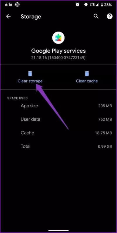 Google-Play-Service-App-Info_40dd5eab97016030a3870d712fd9ef0f أفضل 7 طرق لإصلاح عدم ظهور الطريق على Google Maps