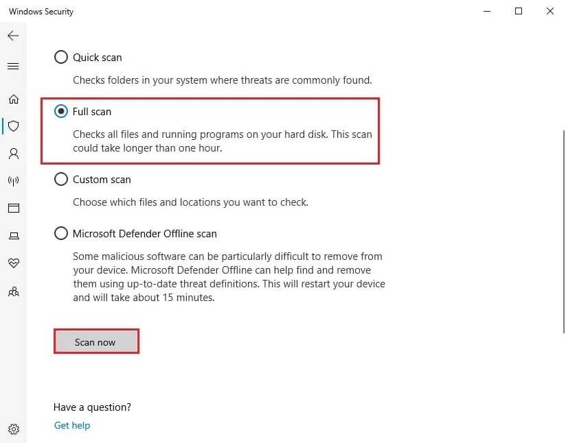 Hit-the-scan-now-button-to-start-scanning-your-system 10 طرق لإصلاح عدم استجابة uTorrent