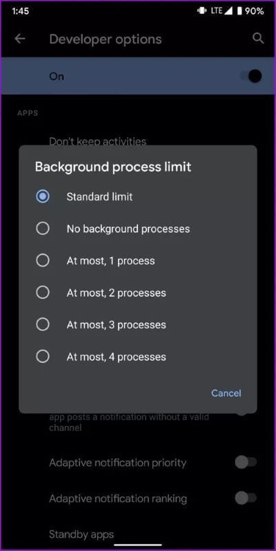 Limit-Number-of-Background-Process_2021-05-22-142700_40dd5eab97016030a3870d712fd9ef0f أفضل 10 خيارات لمطوري Android يجب أن تجربها