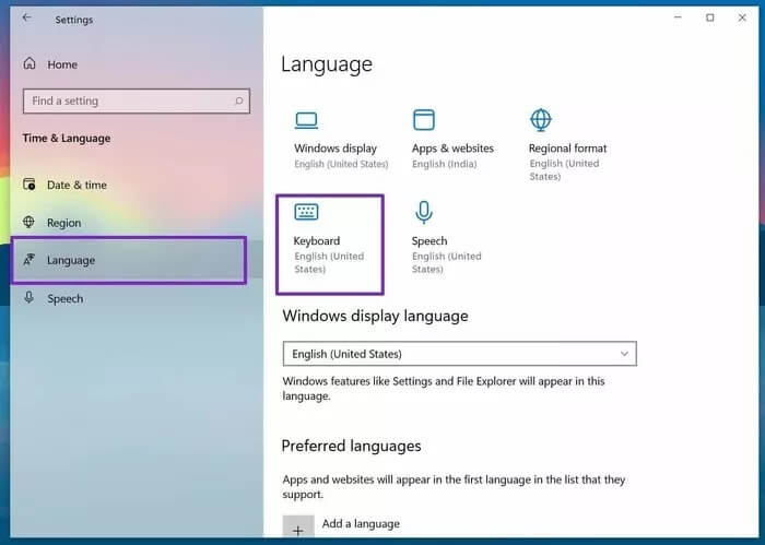 Open-keyboard-language-menu_935adec67b324b146ff212ec4c69054f أفضل 7 طرق لإصلاح كتابة أحرف متعددة في لوحة المفاتيح على Windows 10