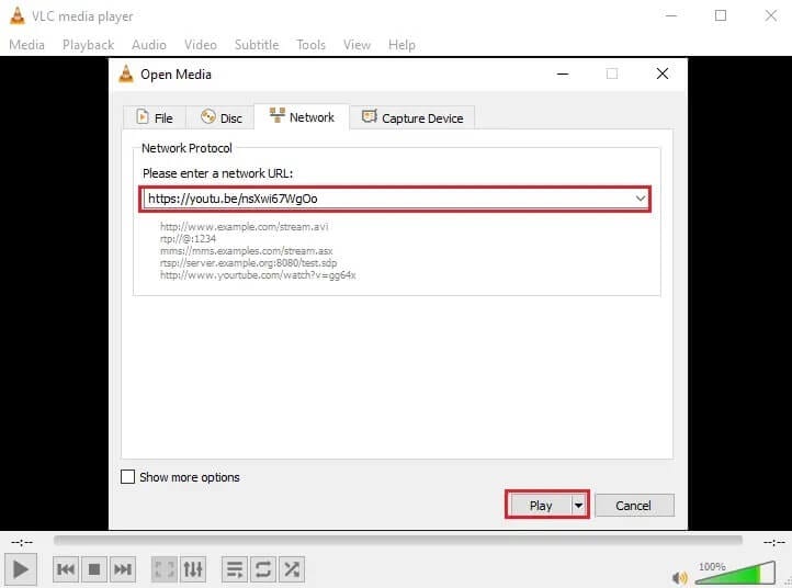 Paste-the-link-of-the-YouTube-video-you-want-to-Download-and-select-the-Play-button كيفية تحميل مقاطع فيديو YouTube على الكمبيوتر المحمول / الكمبيوتر الشخصي