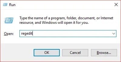 Press-Windows-Key-R-then-type-regedit-and-hit-Enter إصلاح خطأ هذه النسخة من Windows ليست أصلية