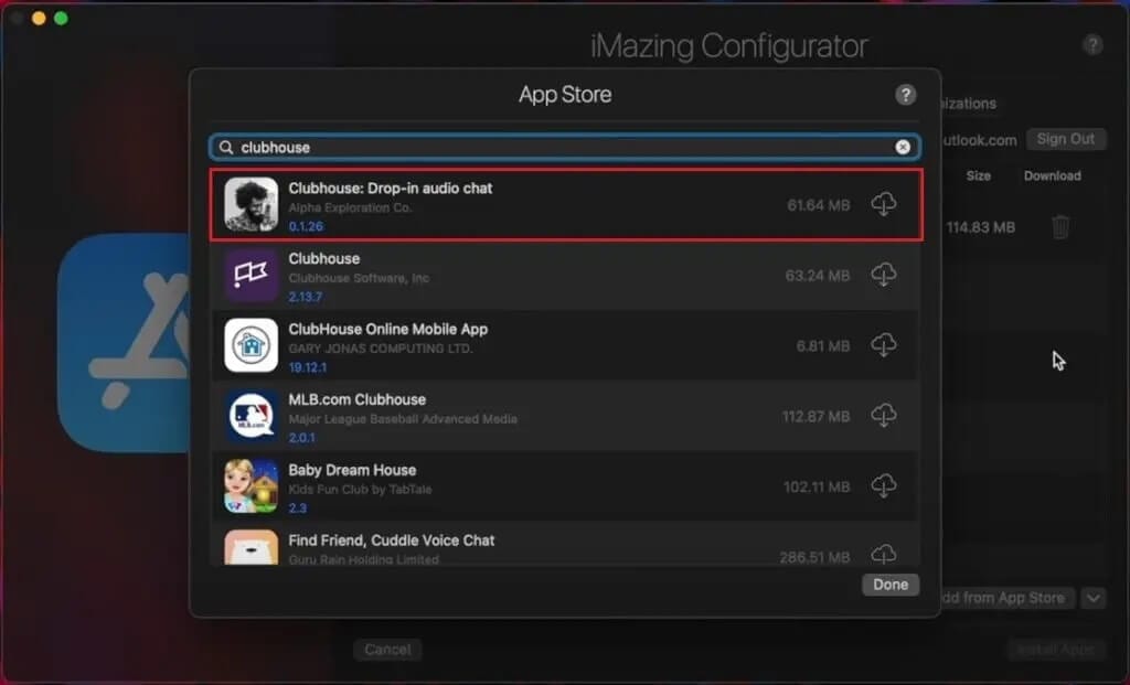 Search-for-clubhouse-in-the-virtual-app-store-and-download-the-app-1024x621-1 كيفية استخدام Clubhouse على جهاز الكمبيوتر