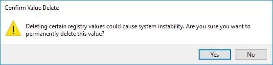 Select-Yes-to-continue-with-your-actions كيفية إصلاح خطأ Windows Update 80072ee2