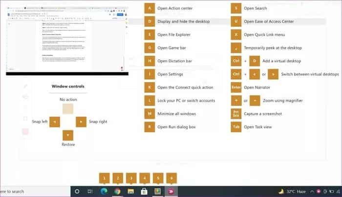 Shortcut-Guide-in-PowerToys_935adec67b324b146ff212ec4c69054f كيفية إعادة تعيين المفاتيح والاختصارات على Windows 10