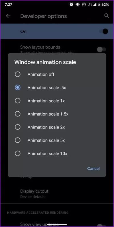 Window-Animation-Scale-on-Android_2021-05-26-120329_40dd5eab97016030a3870d712fd9ef0f أفضل 10 خيارات لمطوري Android يجب أن تجربها