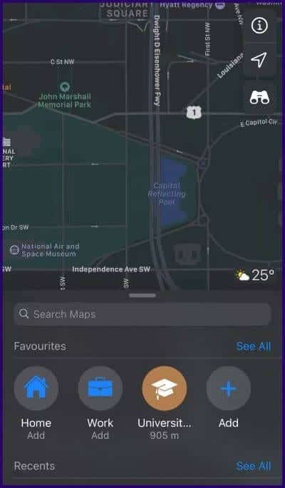 best-apple-map-features-step-17_2021-06-09-125013_4d470f76dc99e18ad75087b1b8410ea9 6 من أفضل ميزات Apple Maps التي يجب عليك استخدامها