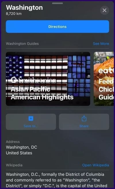 best-apple-map-features-step-21_4d470f76dc99e18ad75087b1b8410ea9 6 من أفضل ميزات Apple Maps التي يجب عليك استخدامها