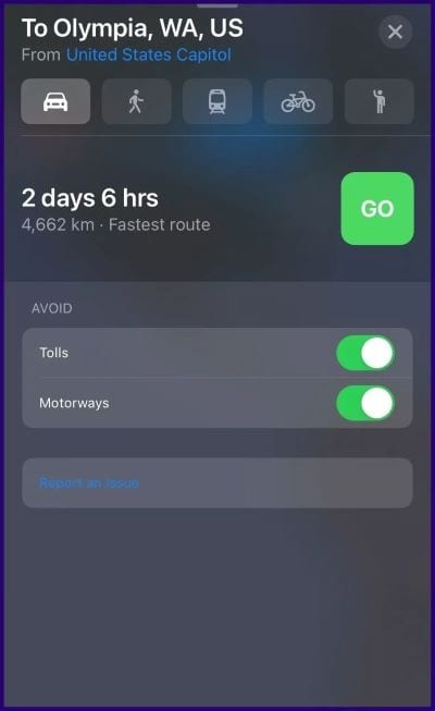 best-apple-map-features-step-26_4d470f76dc99e18ad75087b1b8410ea9 6 من أفضل ميزات Apple Maps التي يجب عليك استخدامها