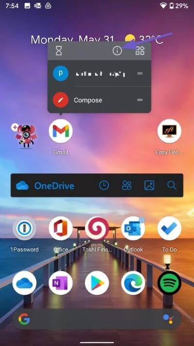 click-info-menu_40dd5eab97016030a3870d712fd9ef0f أفضل 8 طرق الإصلاح خطأ للأسف توقف Gmail على Android