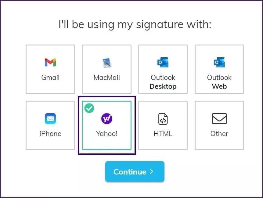 كيفية إنشاء توقيعات للبريد إلكتروني في Yahoo Mail - %categories