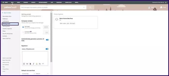create-email-signature-on-yahoo-mail-step-4_2021-06-04-082818_935adec67b324b146ff212ec4c69054f كيفية إنشاء توقيعات للبريد إلكتروني في Yahoo Mail