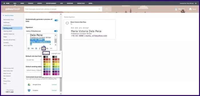 create-email-signature-on-yahoo-mail-step-9_2021-06-04-082849_935adec67b324b146ff212ec4c69054f كيفية إنشاء توقيعات للبريد إلكتروني في Yahoo Mail