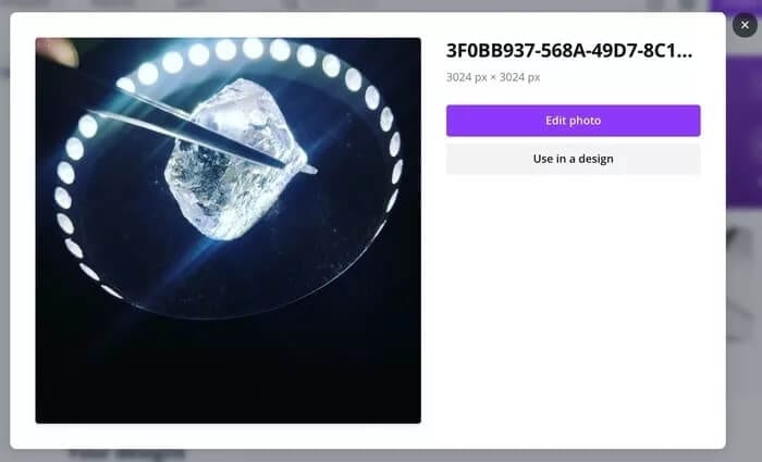 edit-photo-in-canva_935adec67b324b146ff212ec4c69054f كيفية إنشاء علامة مائية في Canva
