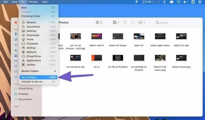 go-to-finder_935adec67b324b146ff212ec4c69054f أفضل 7 طرق لإصلاح عدم عمل مفاتيح لوحة مفاتيح MacBook