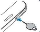 insert-this-tool-inside-the-small-hole-present-at كيفية إزالة بطاقة SIM من Galaxy S6