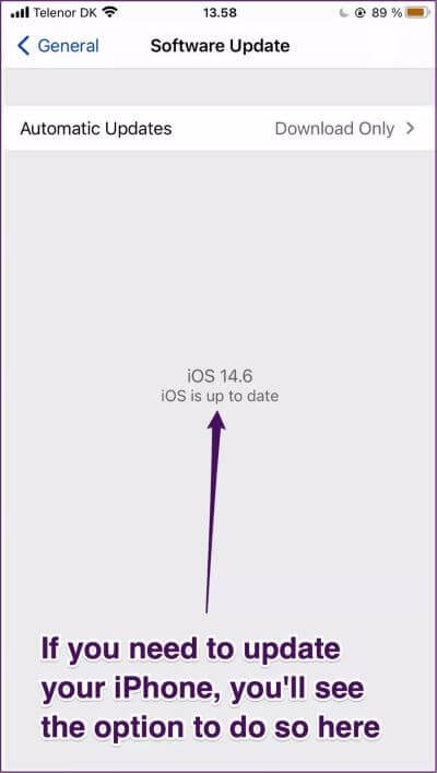 iphone-software-update_935adec67b324b146ff212ec4c69054f كيفية إصلاح خطأ Wifi يحتفظ بقطع الاتصال على iPhone