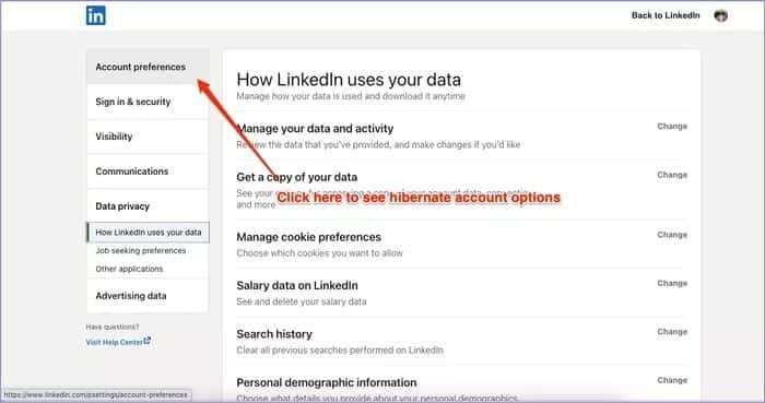 كيفية إلغاء تنشيط حسابك على LinkedIn - %categories