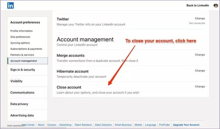 كيفية إلغاء تنشيط حسابك على LinkedIn - %categories