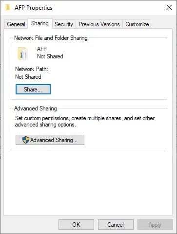 إصلاح عدم عمل Windows 10 File Sharing - %categories