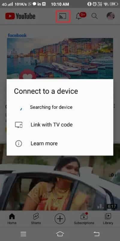 now-launch-youtube-and-tap-cast-option-512x1024-1 كيفية البث إلى Xbox One من هاتف Android الخاص بك