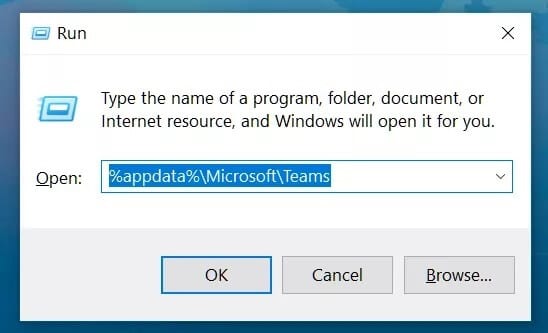 open-run-menu_4d470f76dc99e18ad75087b1b8410ea9 أفضل 8 طرق لإصلاح عدم عمل مشاركة شاشة Microsoft Teams على Windows 10