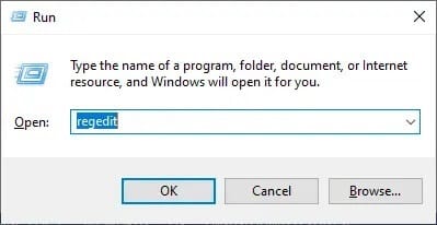 open-the-run-dialog-box-click-windows-key-and-r-key-1 إصلاح عدم عمل Windows 10 File Sharing