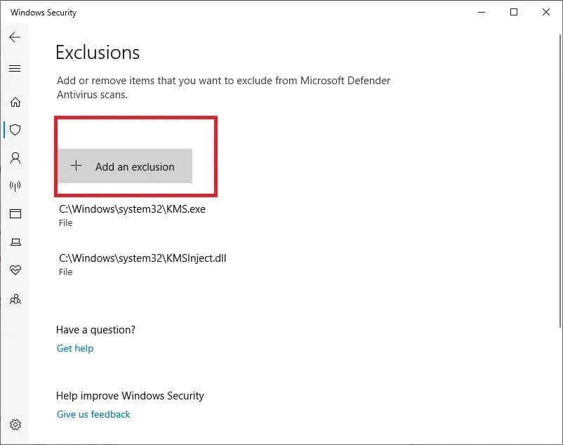 press-the-add-an-exclusion-button- إصلاح عدم عمل Fallout 4 Mods