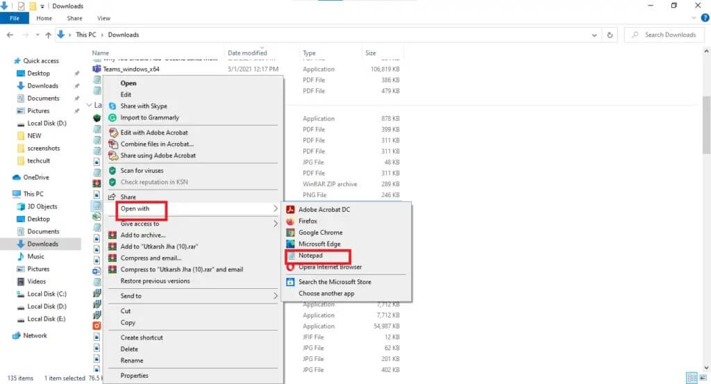 select-open-with-notepad-1024x553-1 إصلاح عدم عمل Fallout 4 Mods