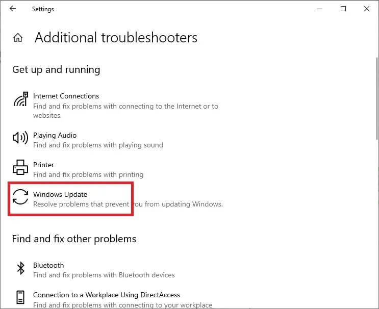 كيفية إصلاح خطأ Windows Update 80072ee2 - %categories