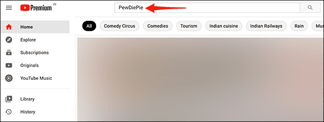 1-search-user كيفية مراسلة شخص ما على YouTube
