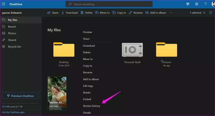15-3 أفضل 5 ميزات لتحرير الصور في OneDrive