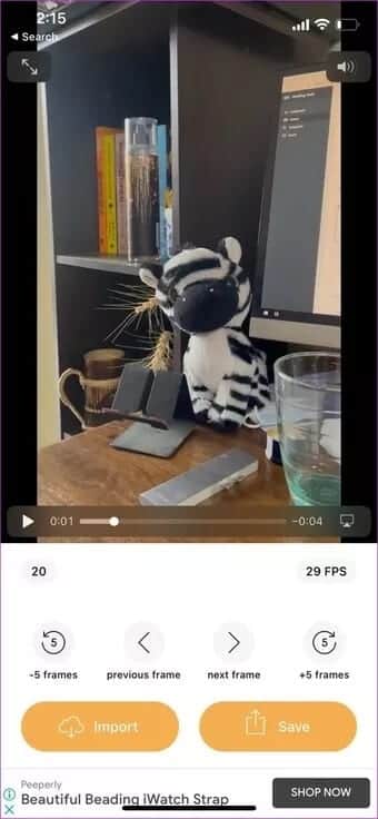 2-7 كيفية الحصول على صور ثابتة من مقاطع فيديو iPhone