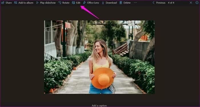 2-9 أفضل 5 ميزات لتحرير الصور في OneDrive