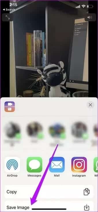 3-8 كيفية الحصول على صور ثابتة من مقاطع فيديو iPhone