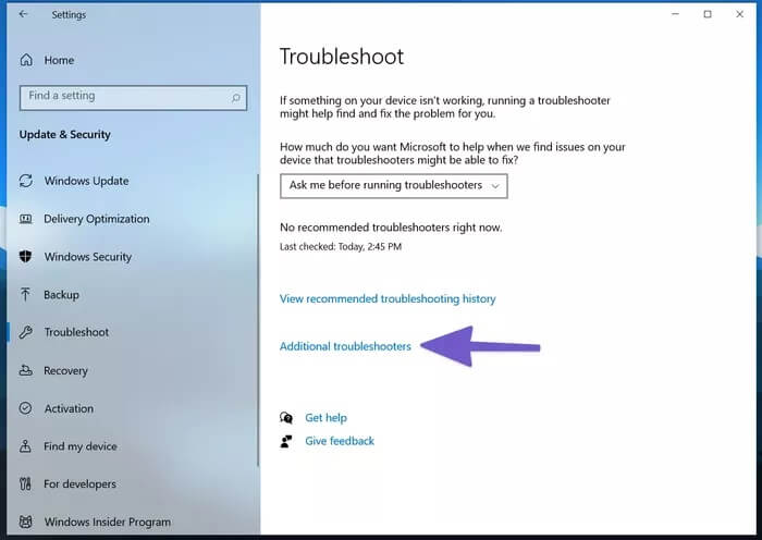 4-6 أفضل 8 طرق لإصلاح تجمد متجر Microsoft على Windows 10