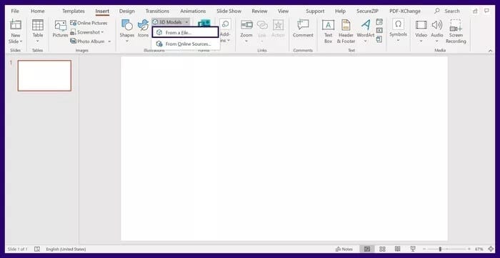 5 كيفية إدراج نماذج ثلاثية الأبعاد في تطبيقات Microsoft Office