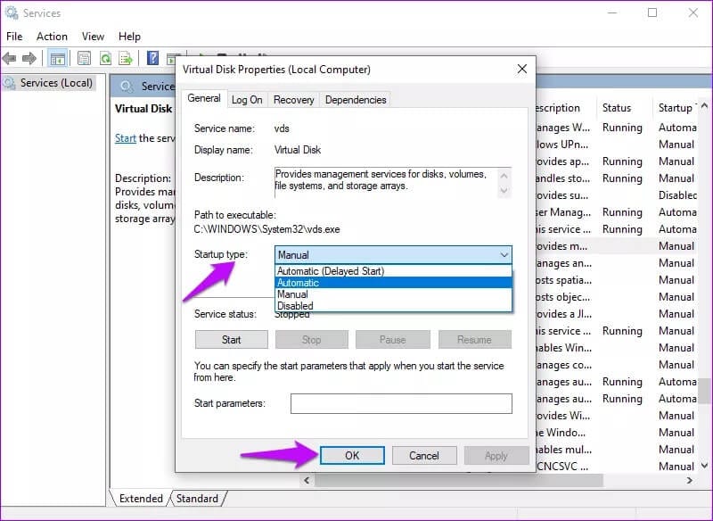 6-16 أفضل 5 طرق لإصلاح عدم تحميل أداة إدارة الأقراص على Windows 10